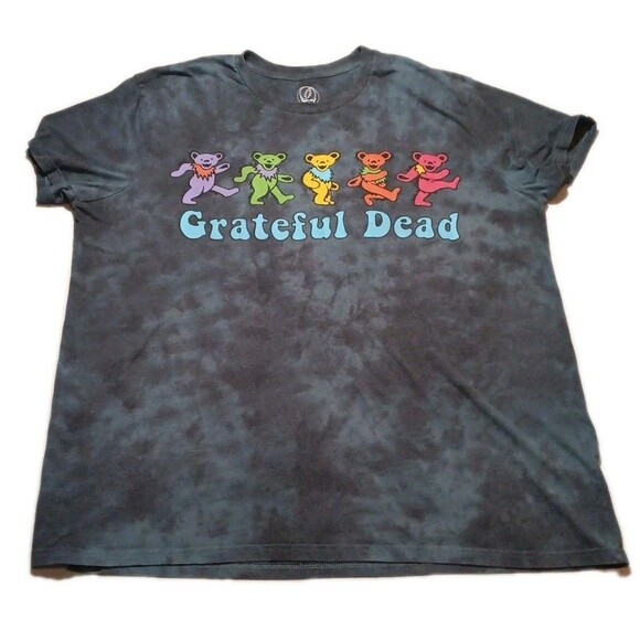 Grateful Dead Other - Grateful Dead Men T-shirt 3XL Dancing Bears Concert Band Rock Retro Folk Jazz